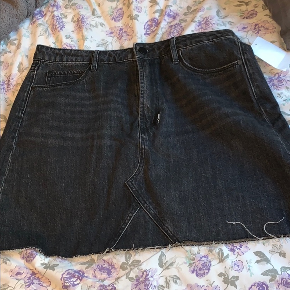 Denim skirt